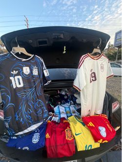 Soccer jerseys