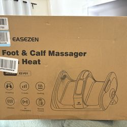 Foot Massager with Heat & Vibration, Shiatsu Foot Massager Machine for Pain Relief, Deep Tissue Kneading, Adjustable Vibration &Pressure -Massage Feet
