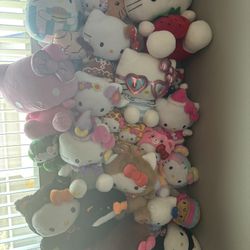 Hello Kitty Plushies