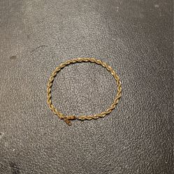 Gold Rope Bracelet