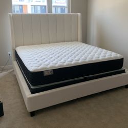 $699 Brand New King Bed Frame With Mattress (Read Description Below)