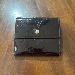 Louis Vuitton Amarante Monogram Vernis Elise Wallet
