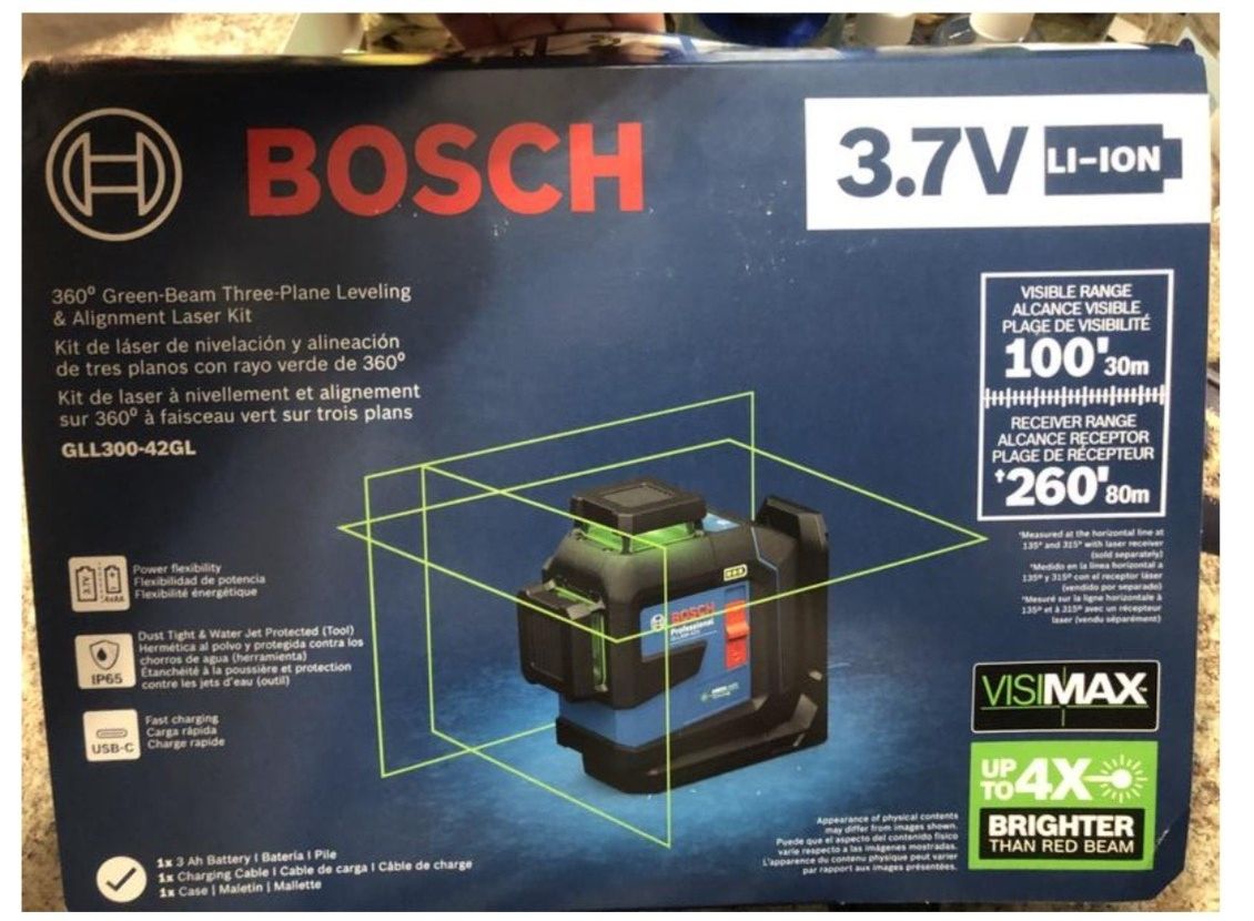 Bosch 3 Plane Laser Level