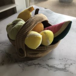 IKEA Felt Fruit Basket For Kids