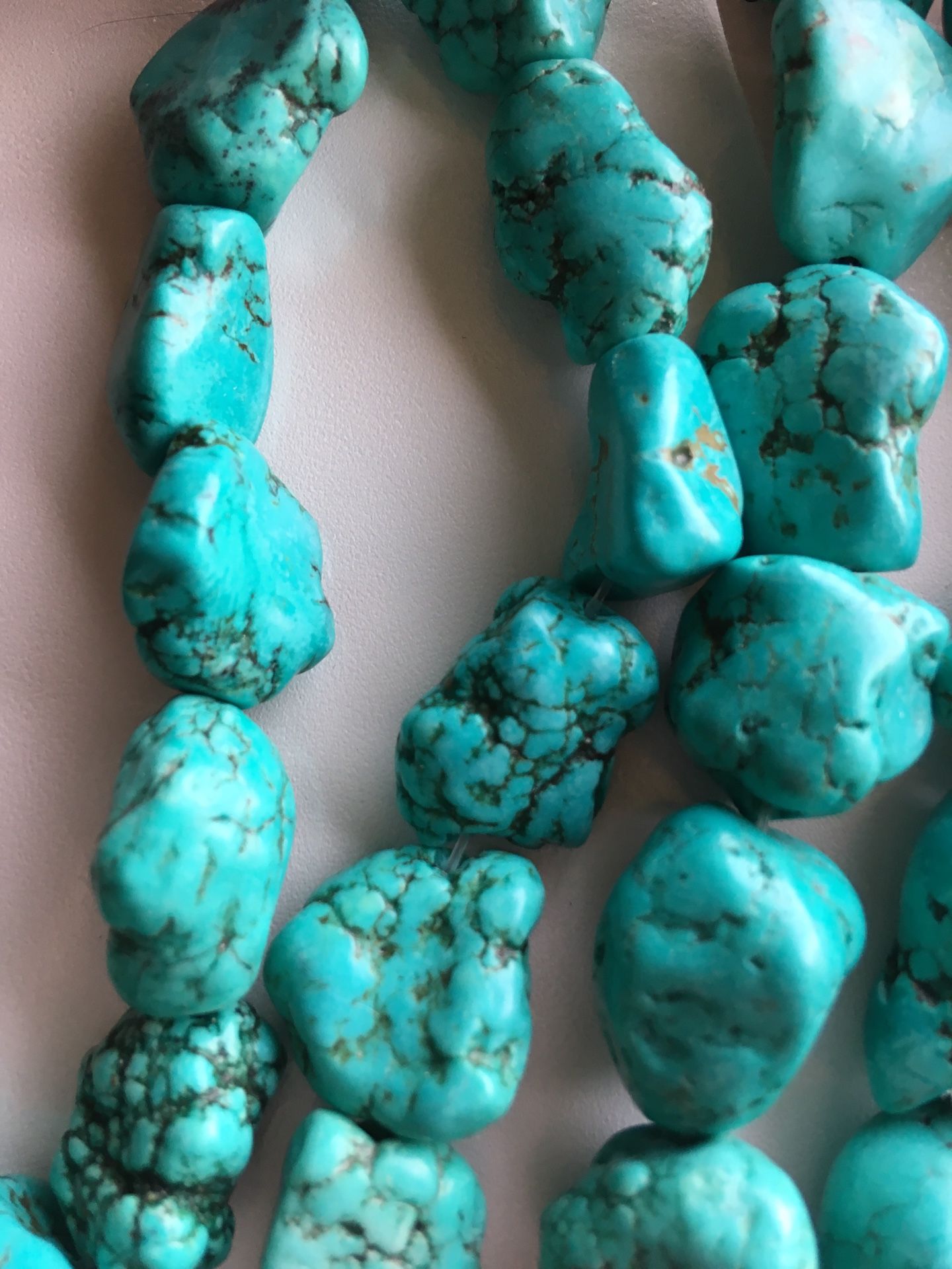 Turquoise Beads 1/2” to 1” New Beads