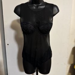 Calvin Klein Black Bodysuit 