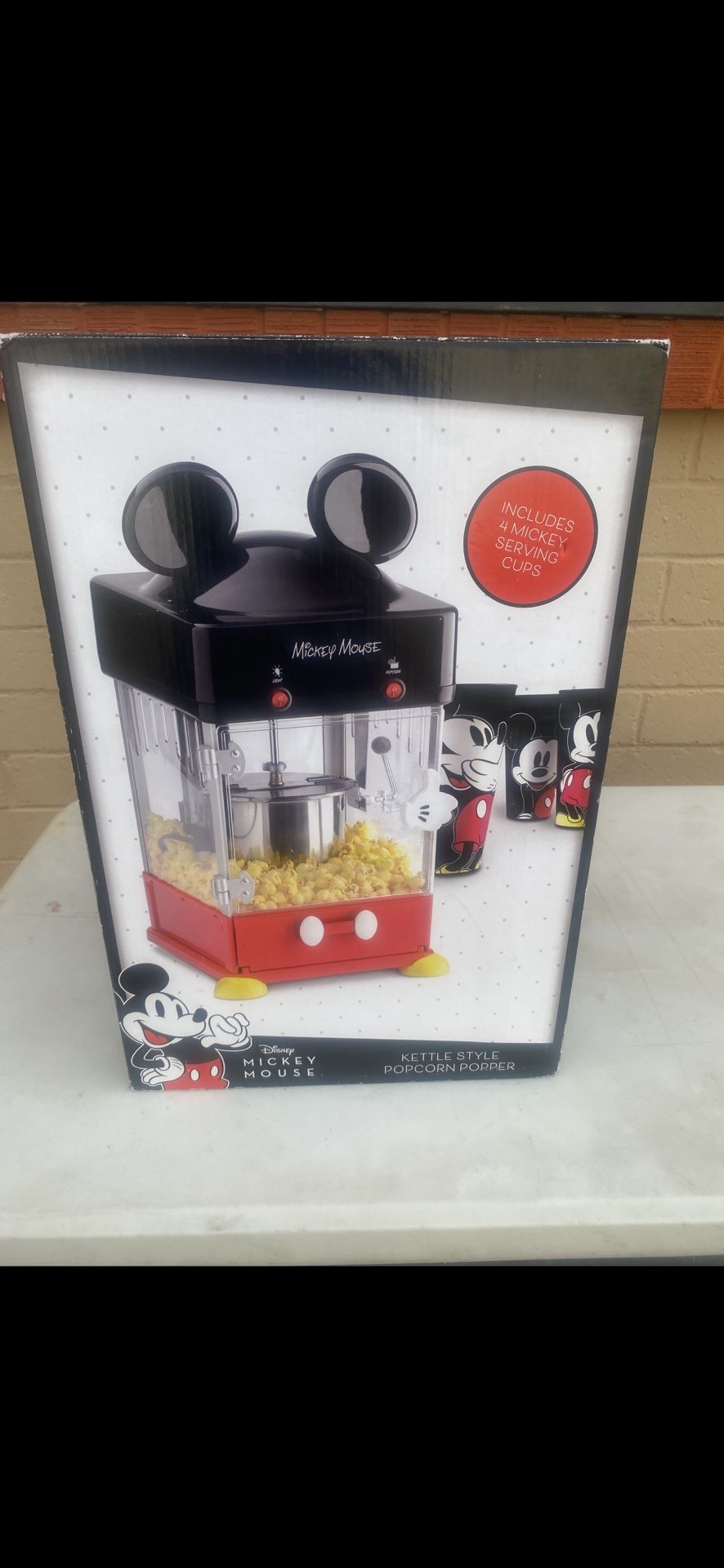 Mickey Mouse Popcorn Machine
