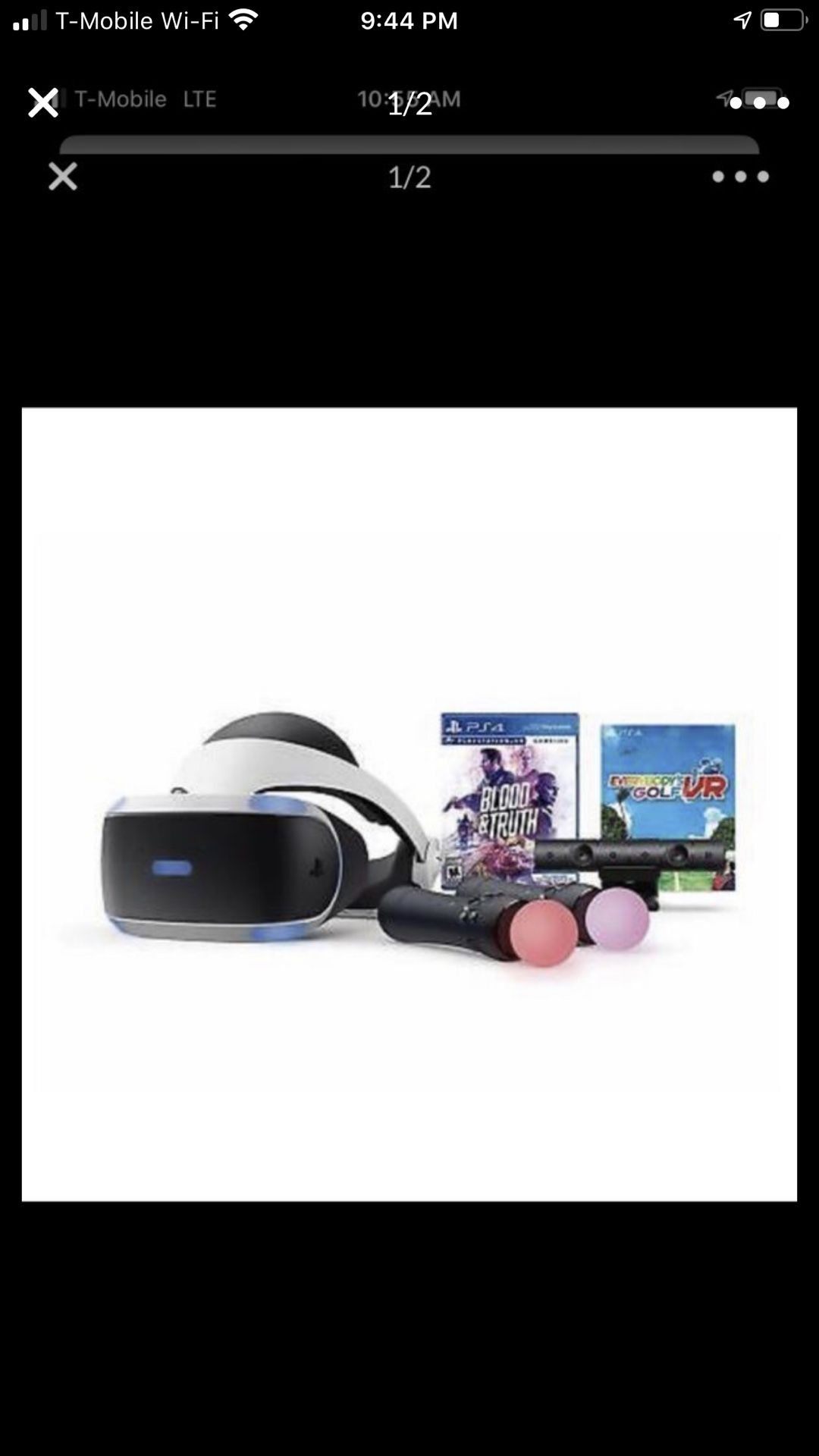 PlayStation VR Bundle with Aim controller and 2 Games!!!