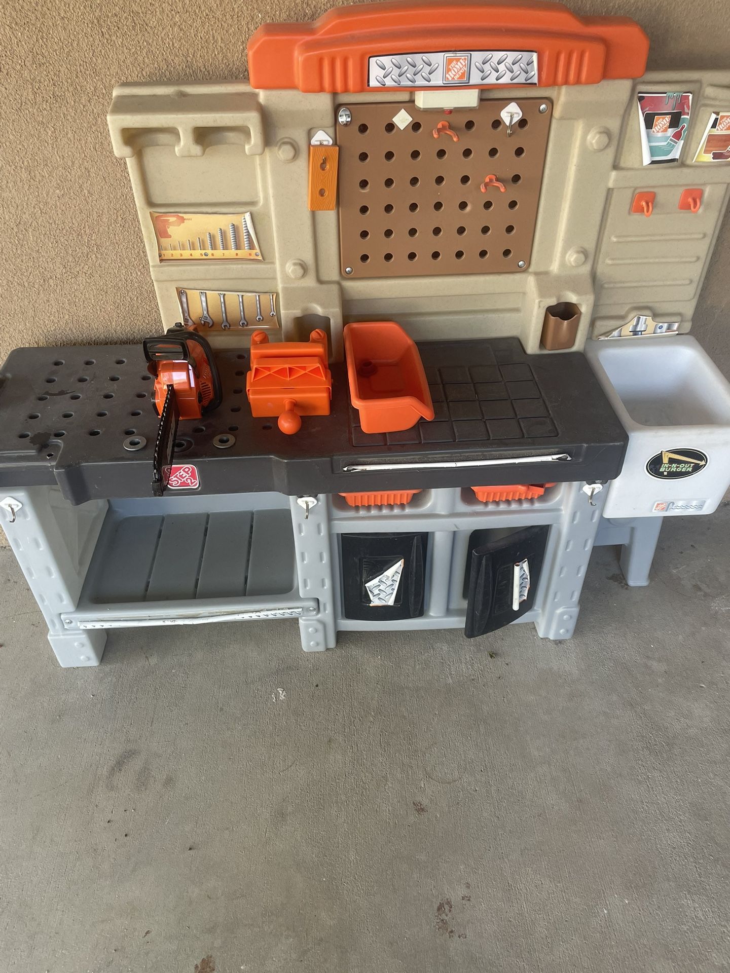 Tool Organizer And Storage Toys