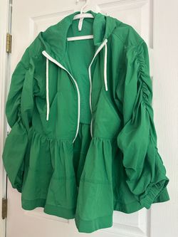Anthropologie Jacket small but runs big as large