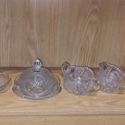 Glass Tableware, UV reactive