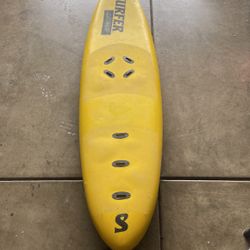 SKURFER SURFBOARD YELLOW 