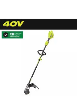 RYOBI 40V 15 in. Cordless Battery Attachment Capable String Trimmer, Tool Only