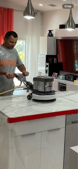 Countertop buffer machine