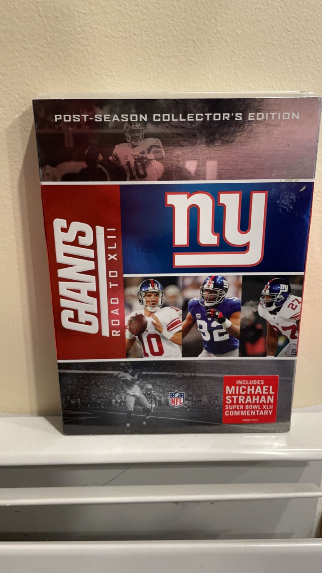 New York Giants: Road To XLII [DVD] DVD collectors edition ~ NFL NYG DVD