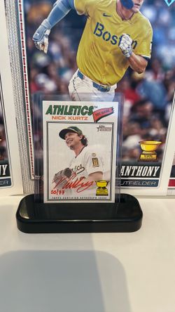 Topps Baseball Nick Kurt’s Auto
