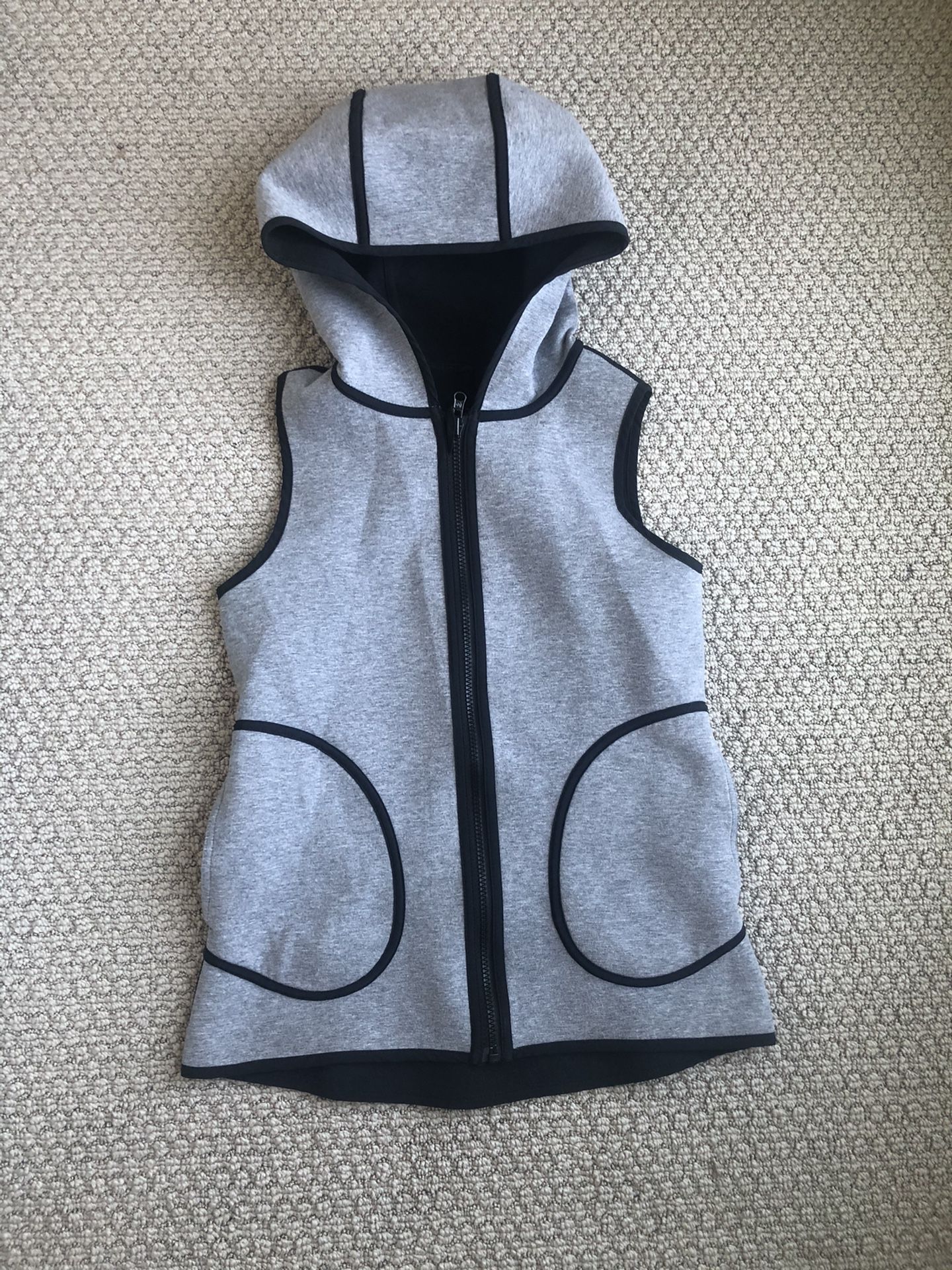 Lululemon reversible vest with hood