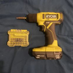 Ryobi Drill 