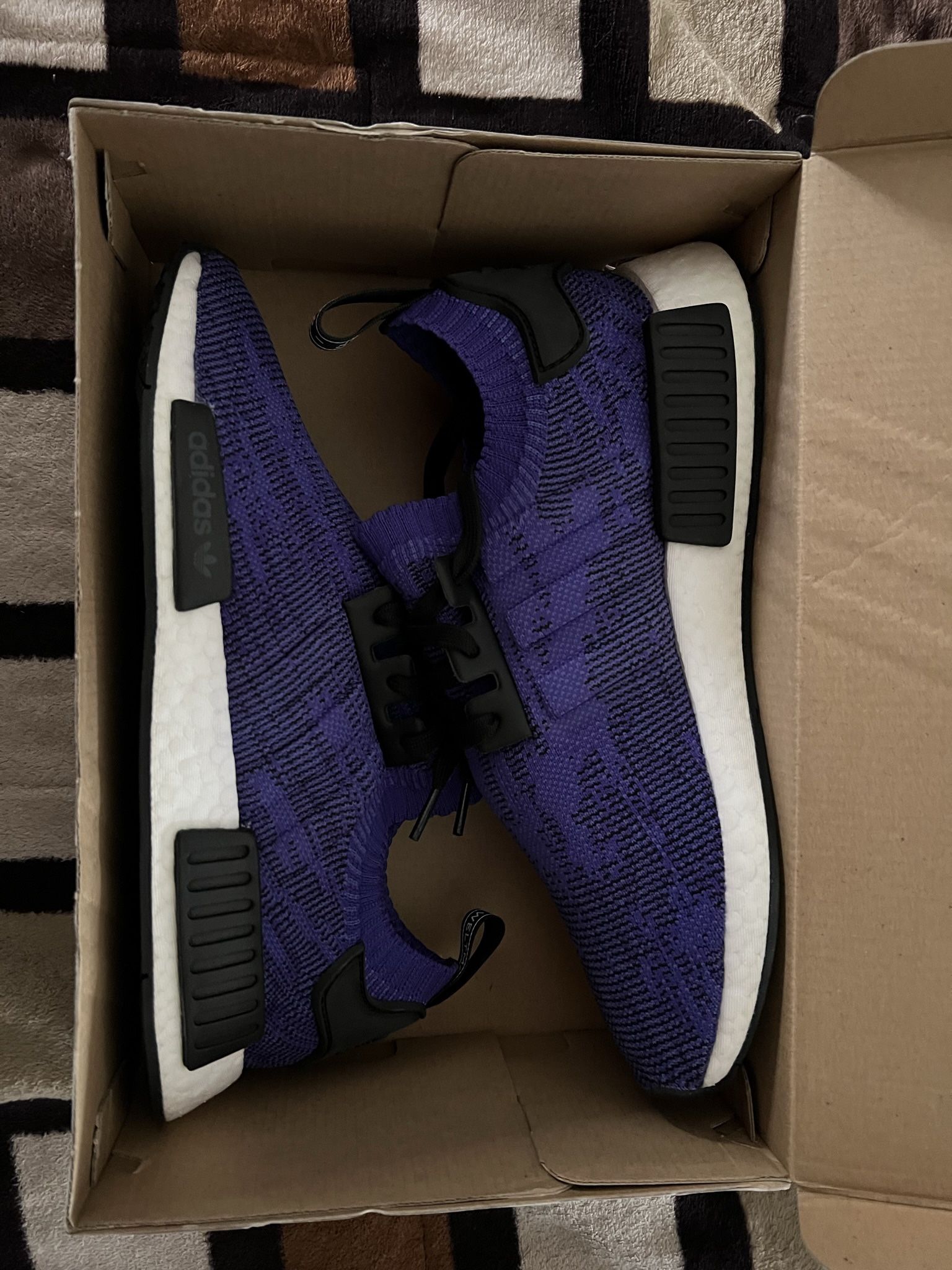 Adidas NMD R1 “Energy Ink” Purple/Black Brand New DS