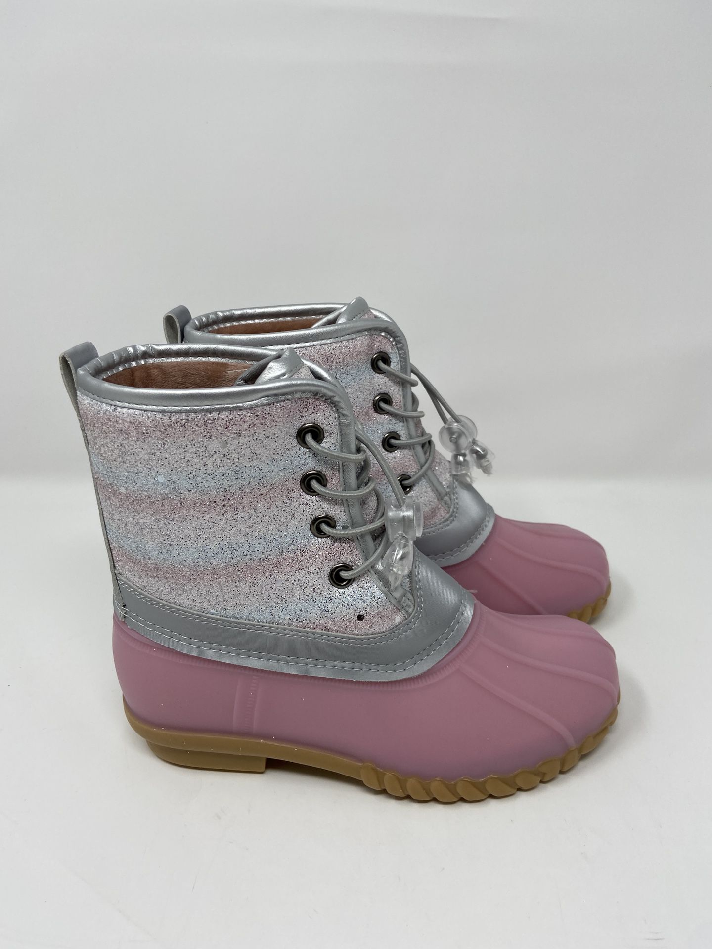 Girls Pink Winter Boots Size 2