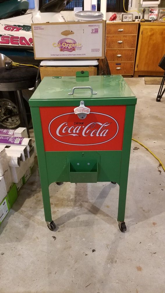 Glascock Jr. Remake Coca Cola Ice Chest
