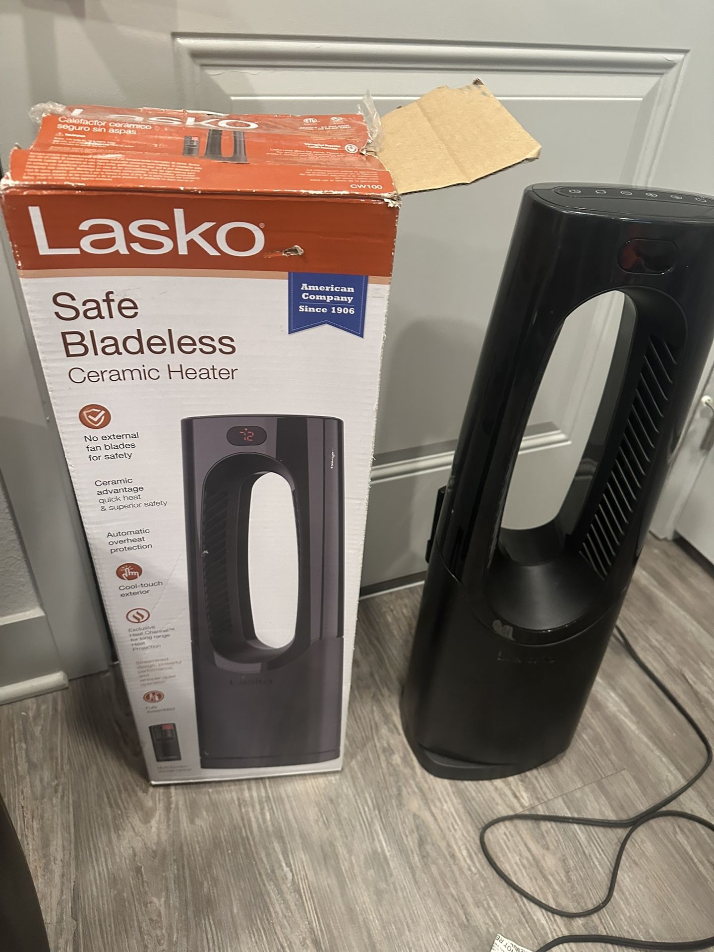 Lasko Safe Bladeless Heater
