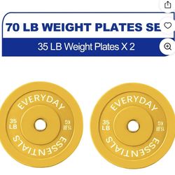35 Lbs/Pound Plate Set