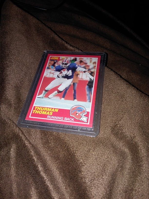 Thurman Thomas Rookie Score Football Card #211