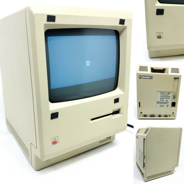 *For Restoration Or Repair* Vintage Apple Macintosh 512K Computer M0001 W Fat Mac 1984 PC