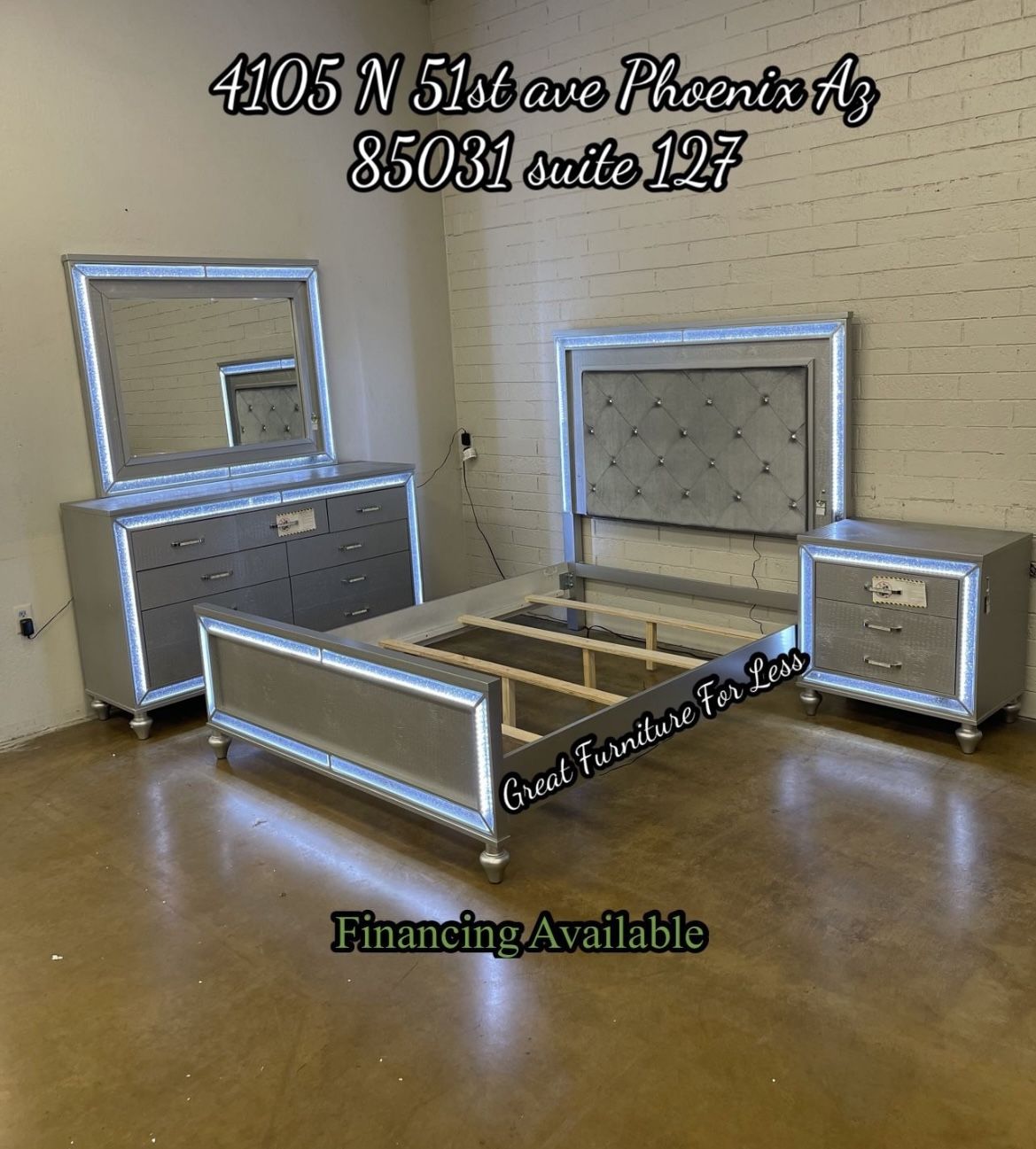 Queen Size Bedroom Set Brand New