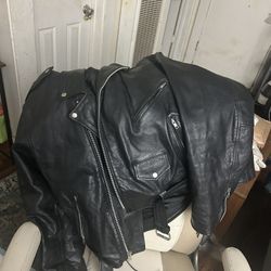 Interstate Leathers Men’s 3xl Leather Jacket 