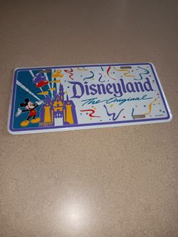 Disneyland Plate
