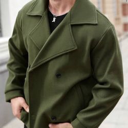 Brand New Manfinity Peacoat Size 4xl $50 Green Color