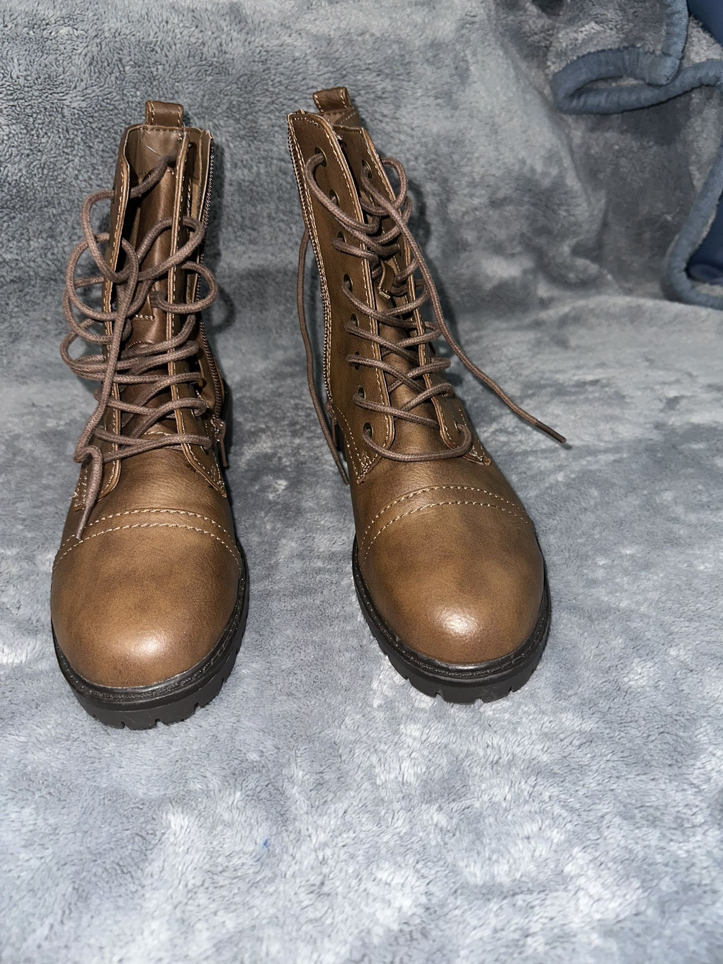 Target Brown Combat Boots