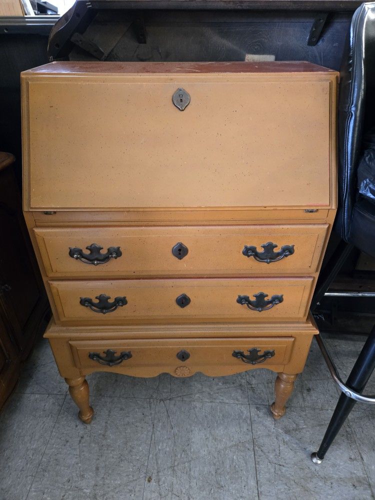 Antique Secretary Desk (Read Description)