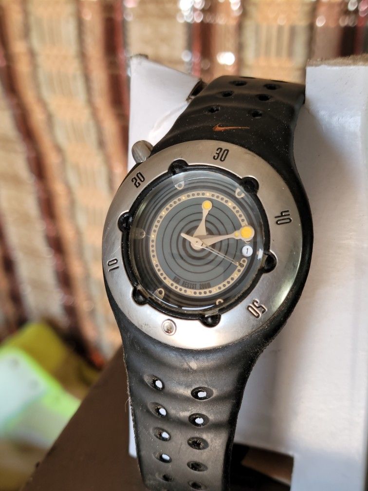 Nike Cayman Super Hurricane WW0006 RARE Diver/Sport Watch