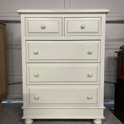 Pottery Barn Kids Dresser Or Tall Chest With 5 Drawers