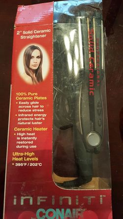 Infiniti Conair 2" Solid ceramic Straightener