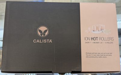 Calista Ion Hot Rollers – Short + Medium 1.25" Rollers (12-Pack)