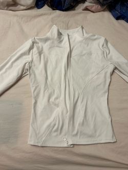 White define jacket - lululemon dupe Size M