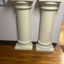 Half Columns Styrofoam