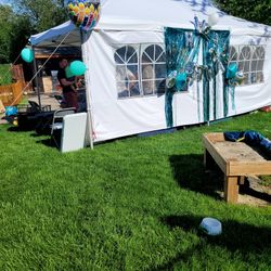 NEW! ONLY SALE! 10×20 POP UP TENT Polyester 600D with PVC coating

