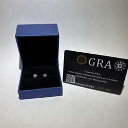 Moissanite 0.5 ct Diamond Earrings