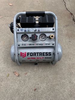 Fortress Ultra Quiet Series Air Compressor 2 Gal