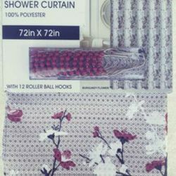FABRIC SHOWER CURTAIN