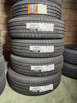 225/70R15 Hankook 4 New Tires Installed and balanced