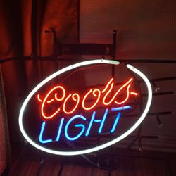 Coors Light Neon Sign 