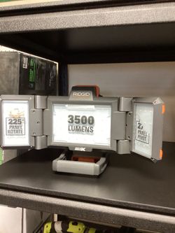 RIDGID 18v LED Light (Tool-Only) $100