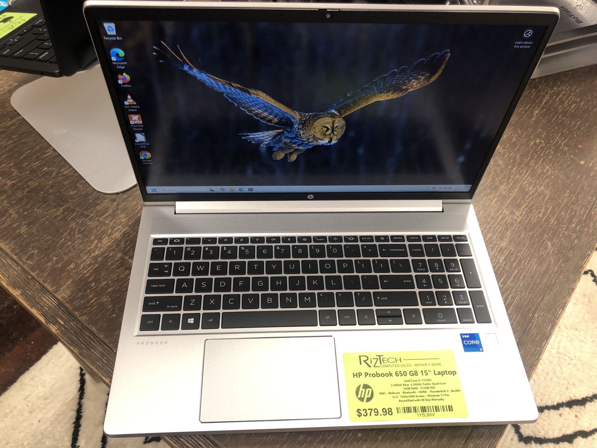 HP ProBook 650 G8 15" Business Laptop