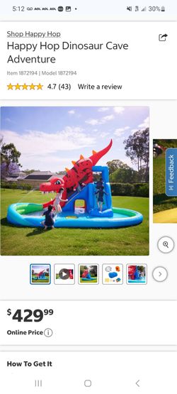 Happy Hop Dinosaur Cave Adventure $300